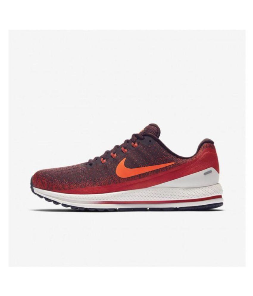 Nike Vomero 13 Running Shoes Red For Gym Wear Buy Online