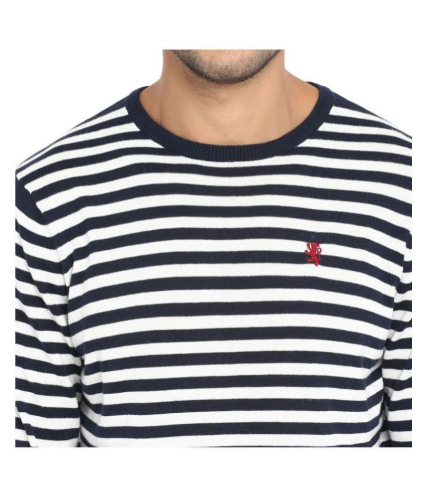 Red Tape Navy Round Neck Sweater - Buy Red Tape Navy Round Neck Sweater Online at Best Prices in 
