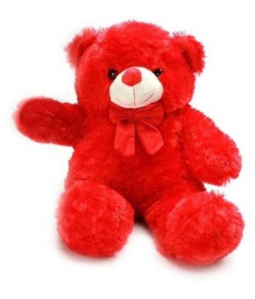 Cute Red Teddy Bear 60 Cm - 24 inch (Red) - Buy Cute Red Teddy ...
