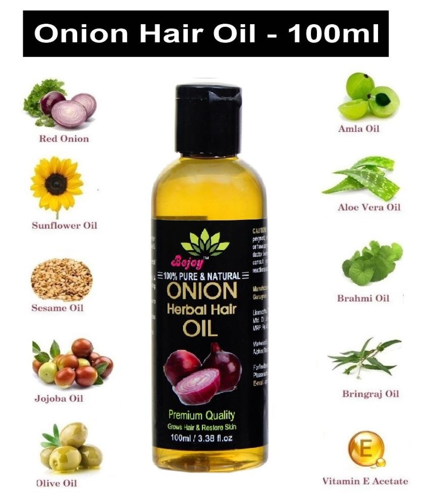     			BEJOY ONION Hair Oil- Blend Of 14 Natural Hair Growth 100 mL