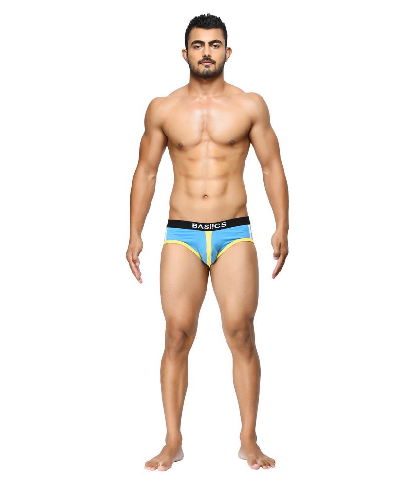     			La Intimo Cotton Men's Briefs ( Blue )