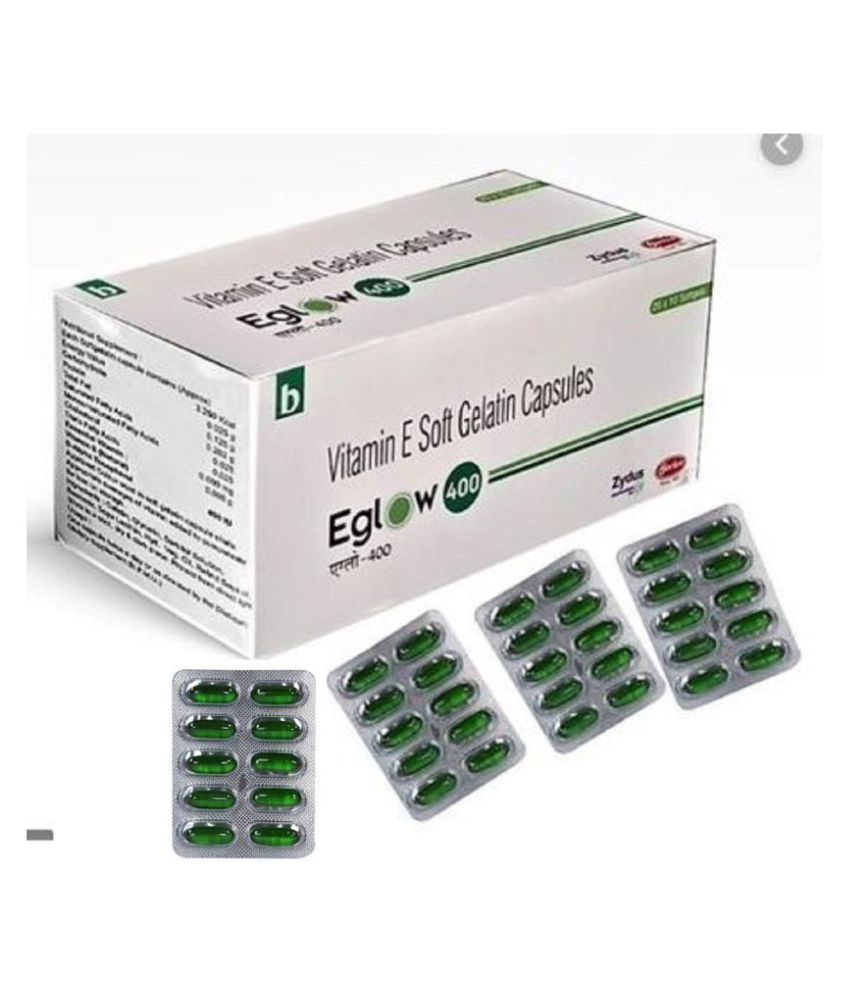 Eglow Vitamin E Soft Gelatin Capsules 40 Capsules Capsule 40 No S Buy Eglow Vitamin E Soft Gelatin Capsules 40 Capsules Capsule 40 No S At Best Prices In India Snapdeal