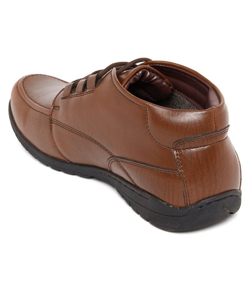 men's casual shoes tan colour
