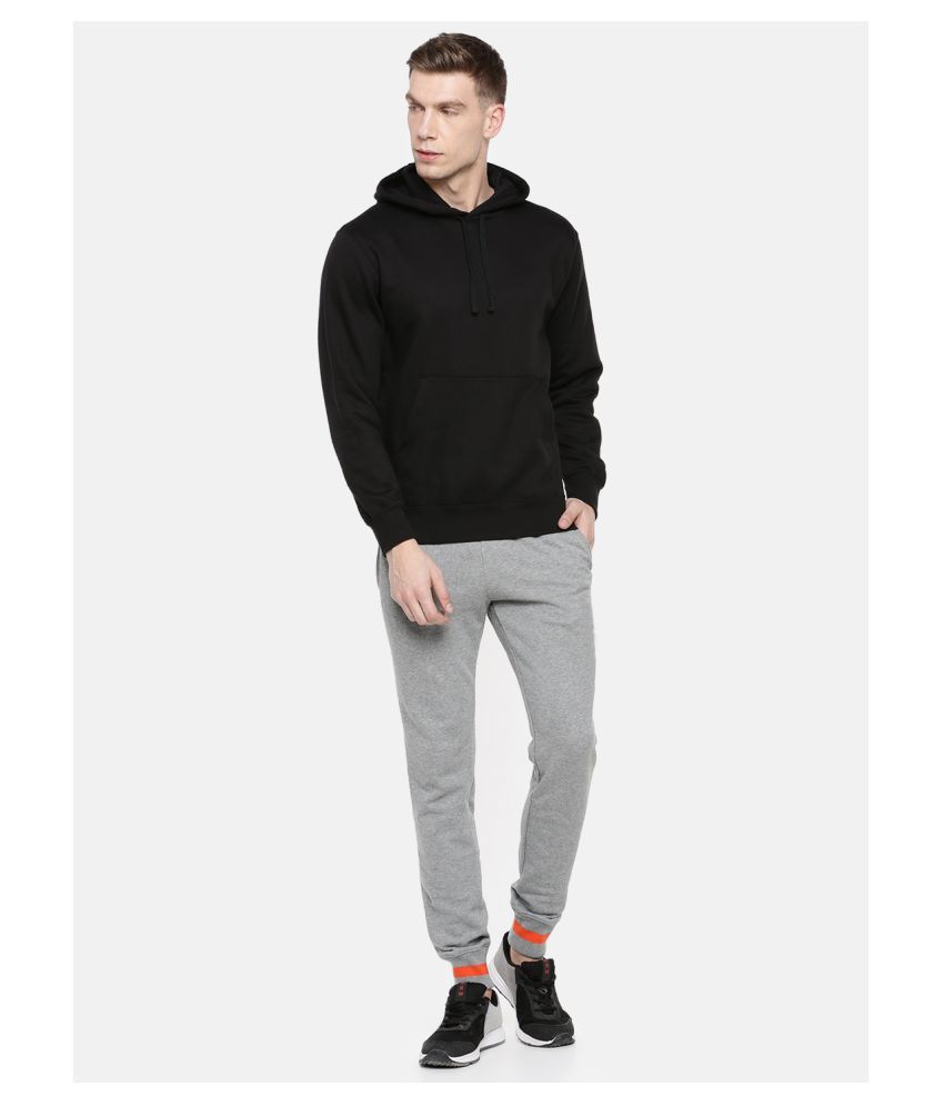 DCROOZ Grey Hooded Sweatshirt - Buy 