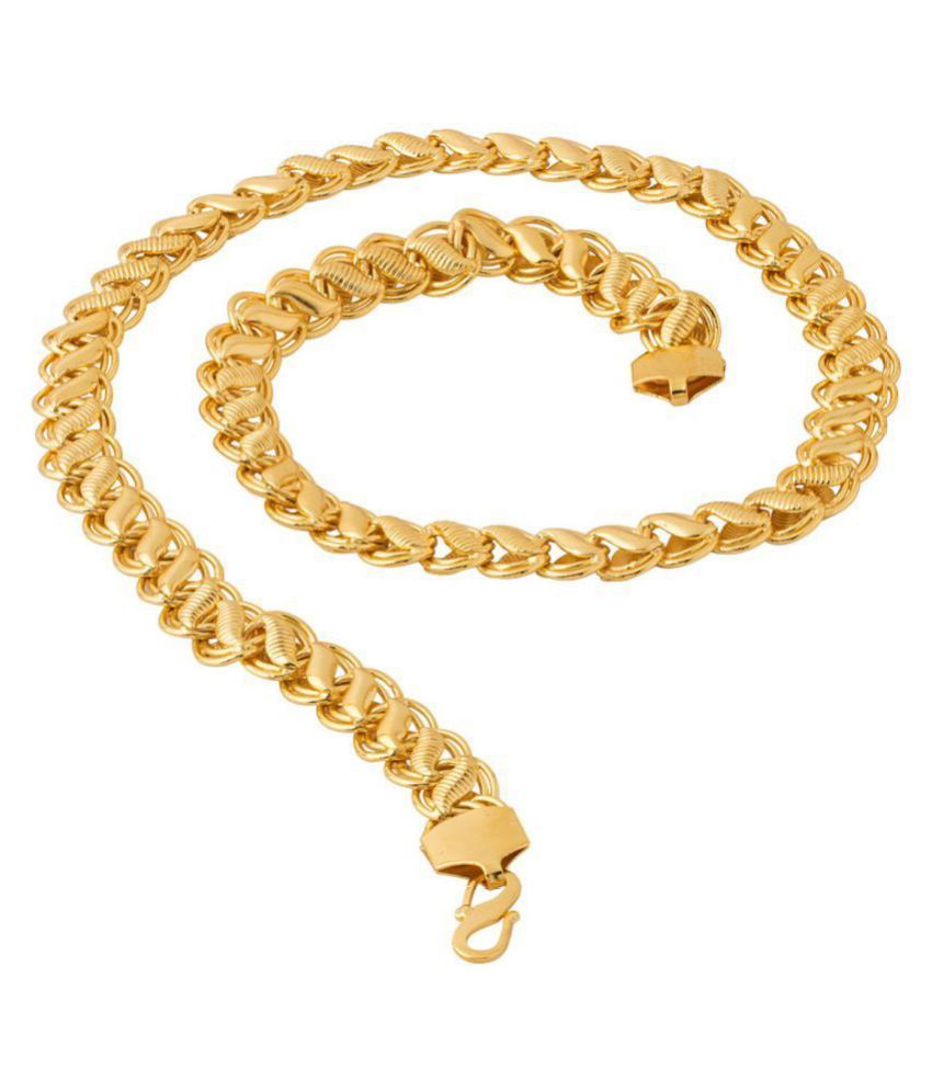 Golden Chain Necklace for Men and Boys 