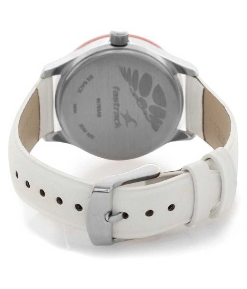 fastrack leather belt watches for womens