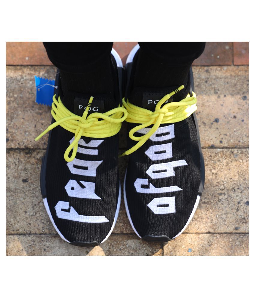 Print Overdreven kuffert Adidas NMD HU X Fear Of GOD Black Running Shoes - Buy Adidas NMD HU X Fear  Of GOD Black Running Shoes Online at Best Prices in India on Snapdeal