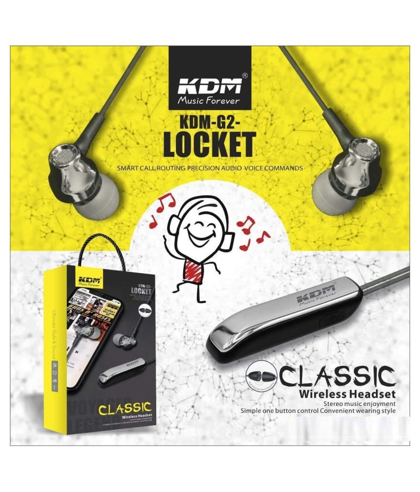 KDM KDMG2 Neckband Wireless Headphones 
