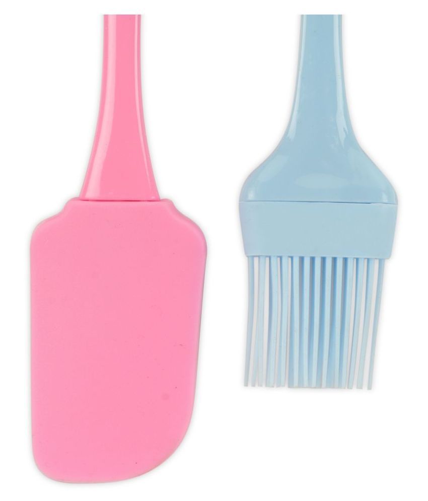 silicone spatula and pastry brush set