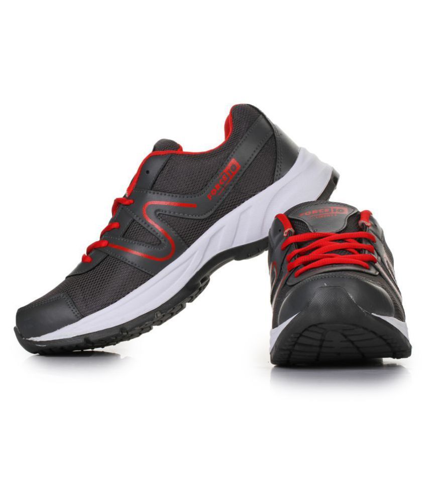 FORCE 10 By Liberty Gray Running Shoes - Buy FORCE 10 By Liberty Gray Running Shoes Online at 