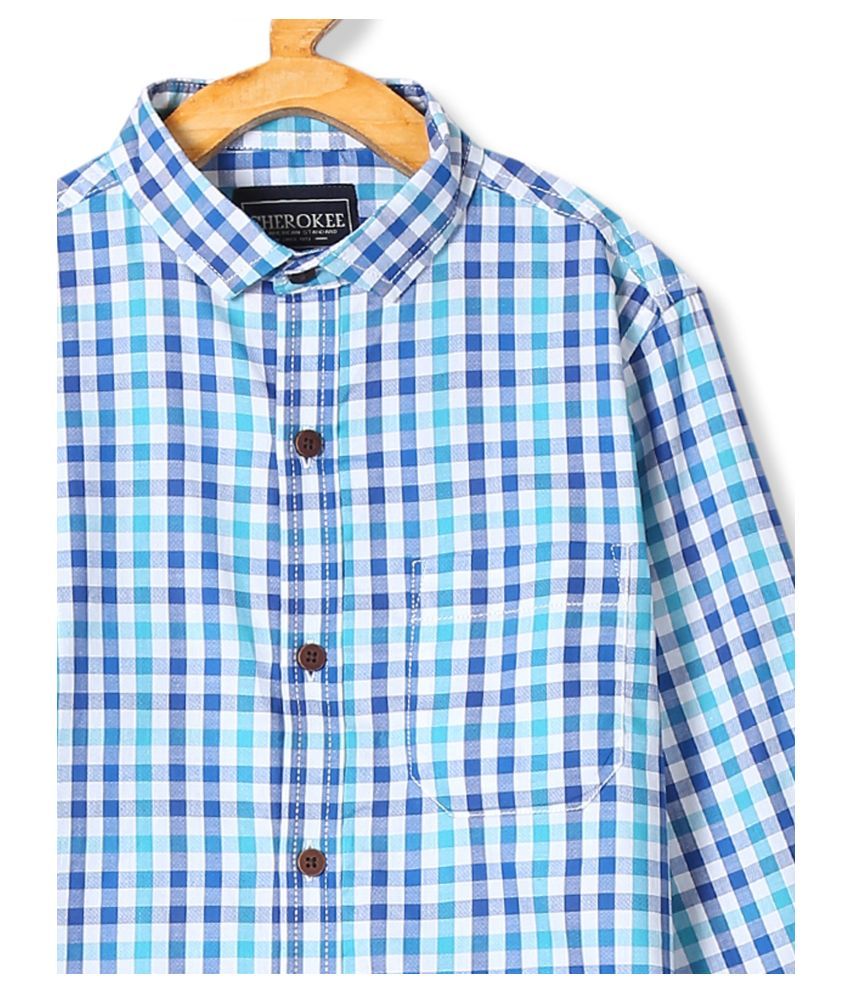 next boys check shirt