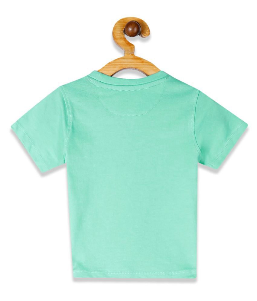Green Boys Graphic Print Cotton T-Shirt - Buy Green Boys Graphic Print ...