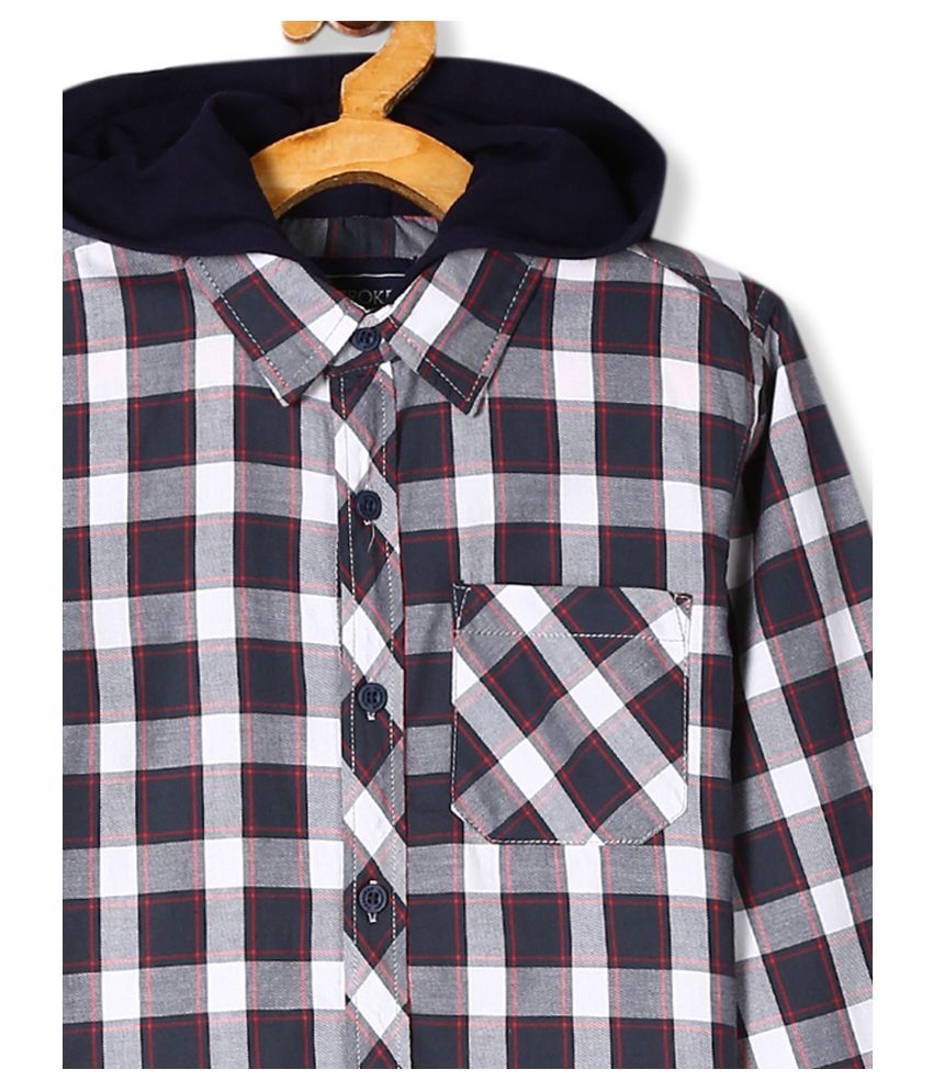 next boys check shirt