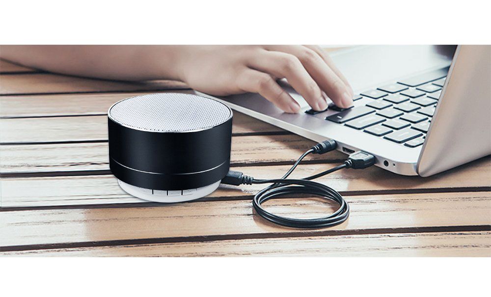 Buy MYSWA Solo Wireless Bluetooth Speaker Black with USB port for Pen