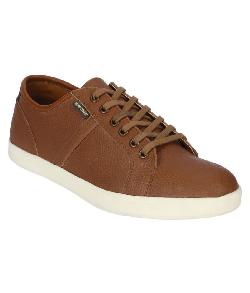 Bond Street Sneakers Tan Casual Shoes Buy Bond Street