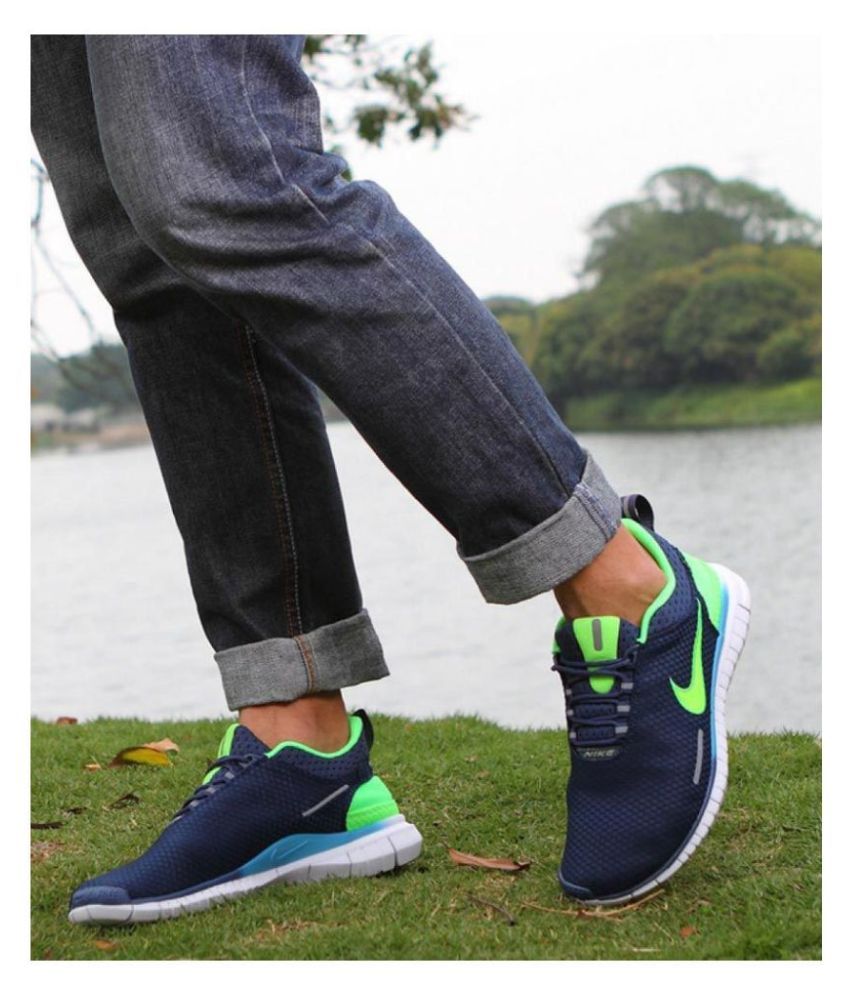 nike og breeze blue running shoes