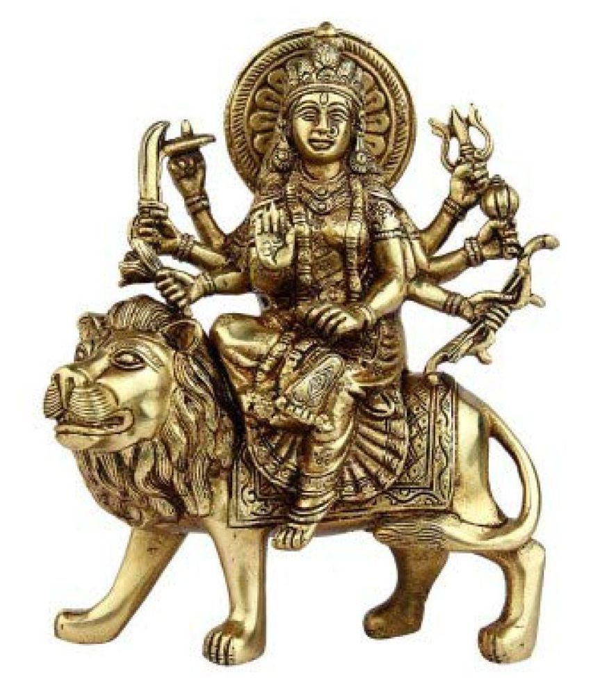     			The Himalayan Collections Durga Brass Idol