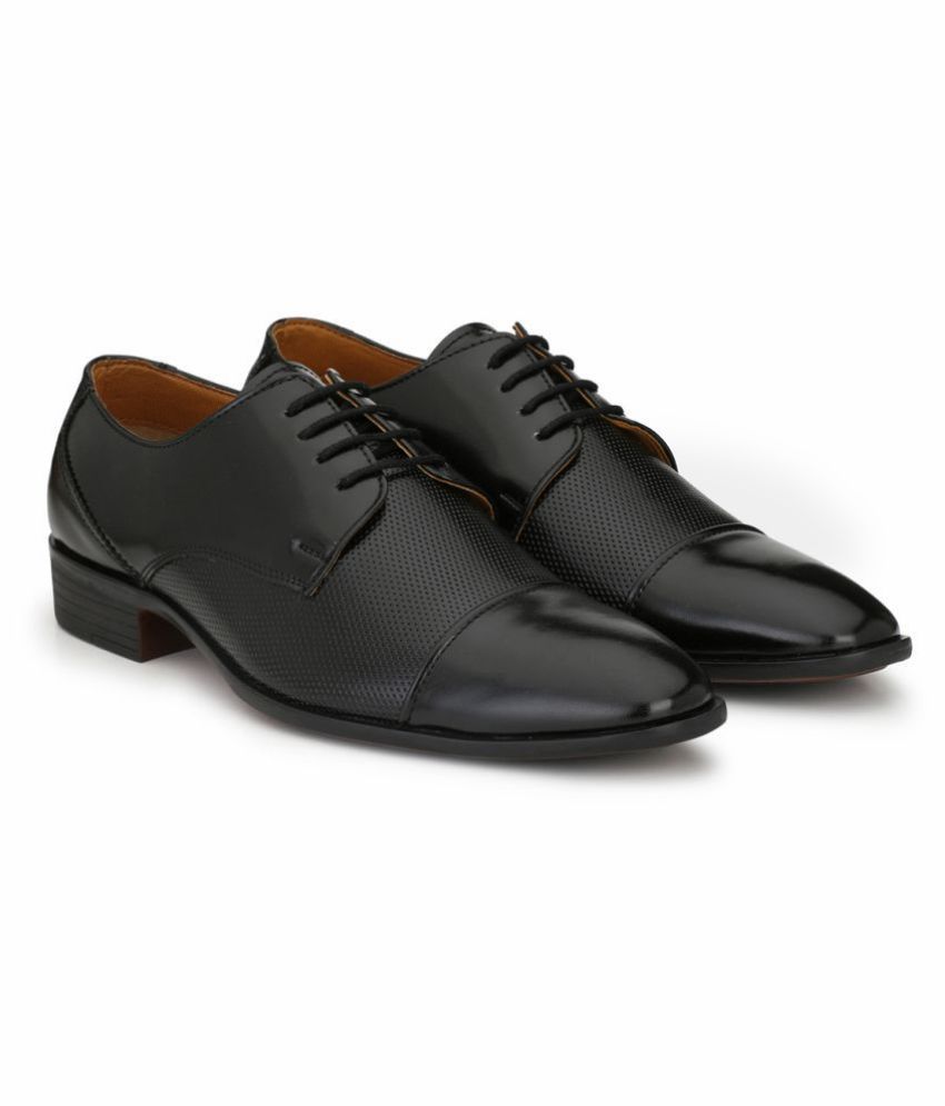 mactree black formal shoes