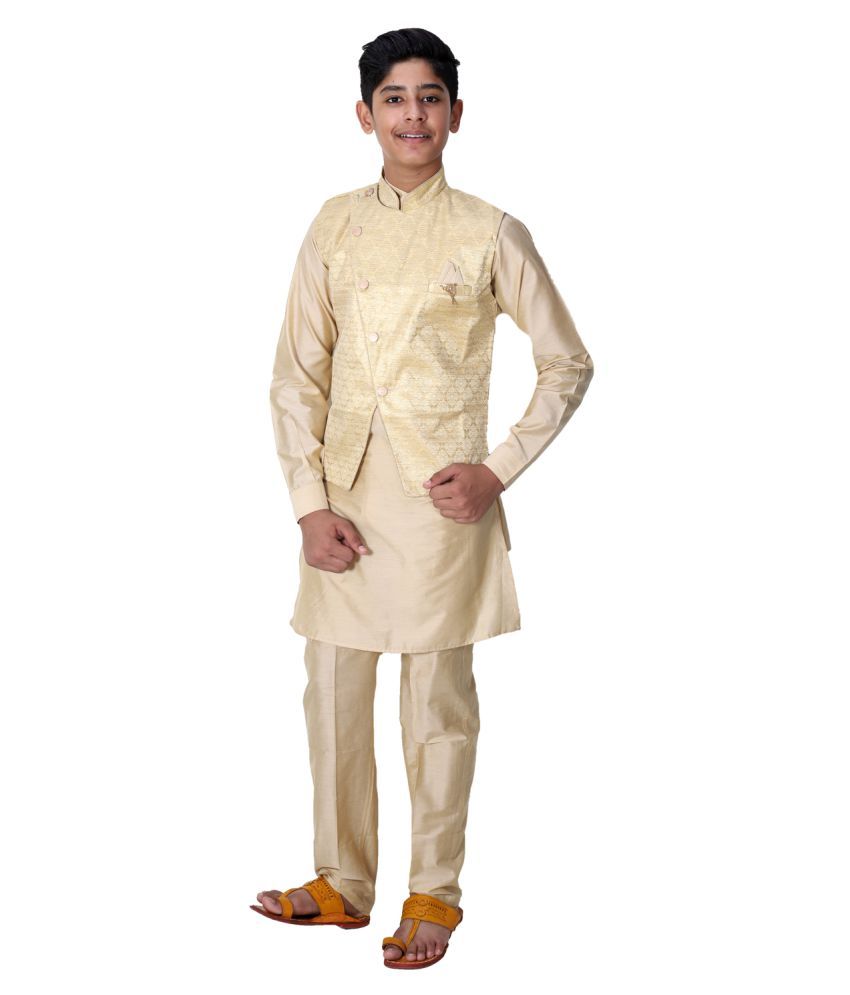 party wear kurta pajama with basket