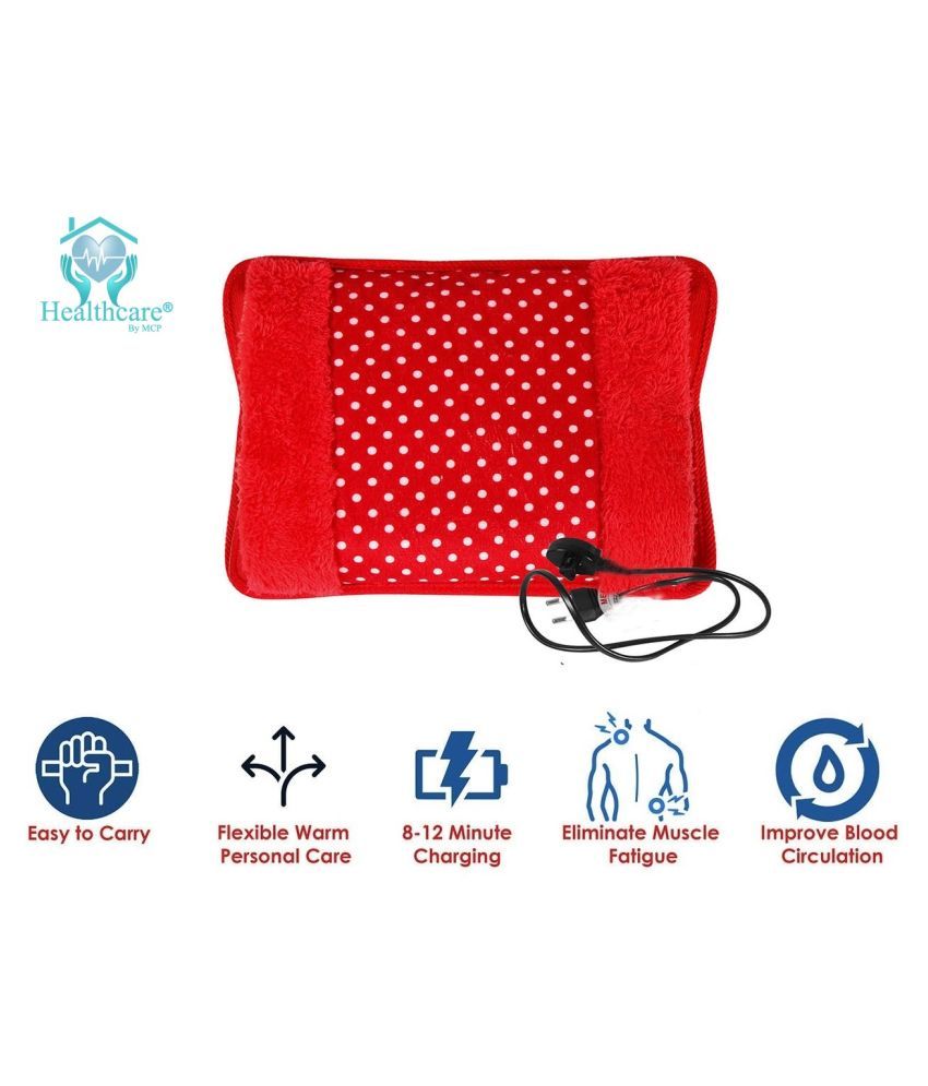 MCP Healthcare Electric Hot Gel Bag Bottle Velvet Electric Pack Of 1