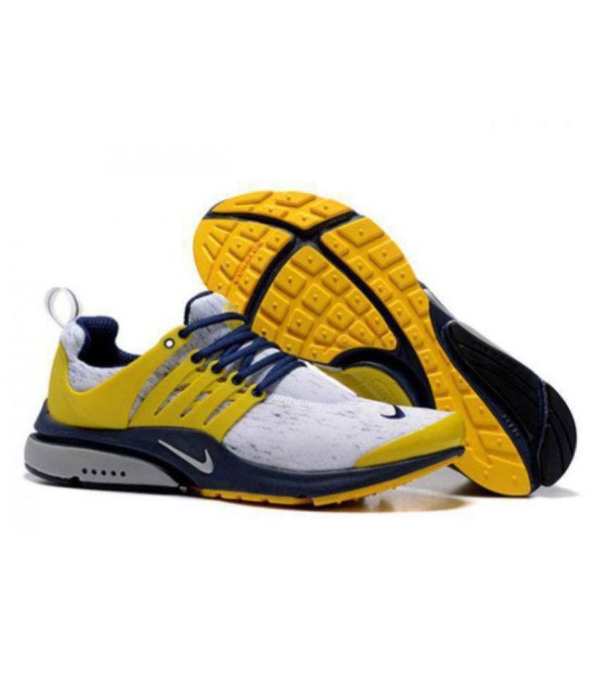 nike presto all yellow