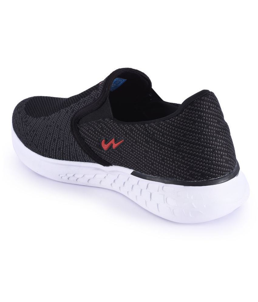 Campus WAVE-4 Black Running Shoes - Buy 