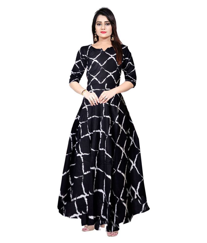 rayon full flair gown