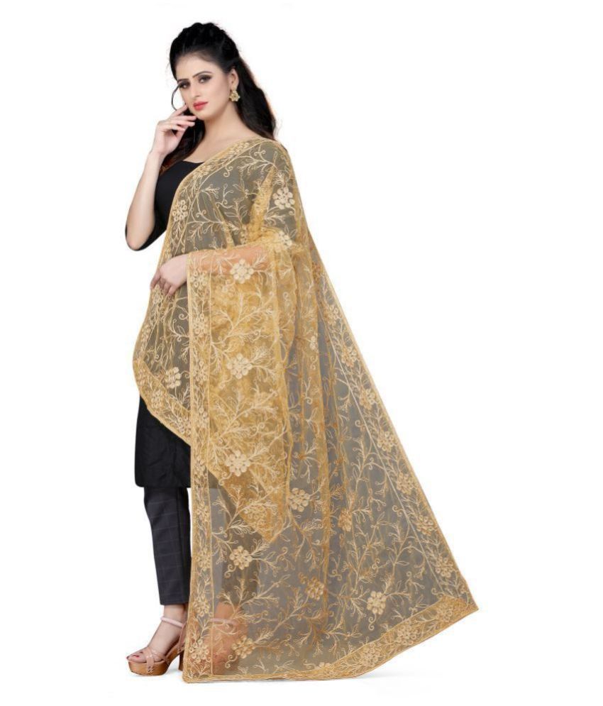 floral dupatta for haldi
