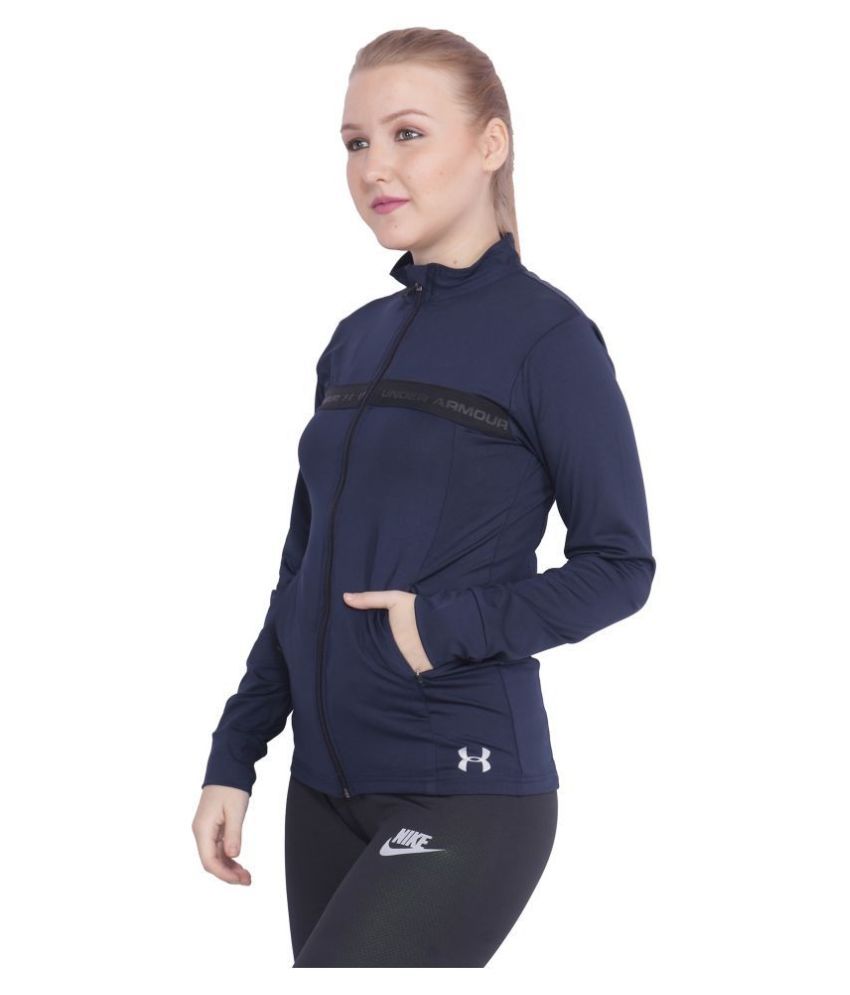 navy blue under armour spandex