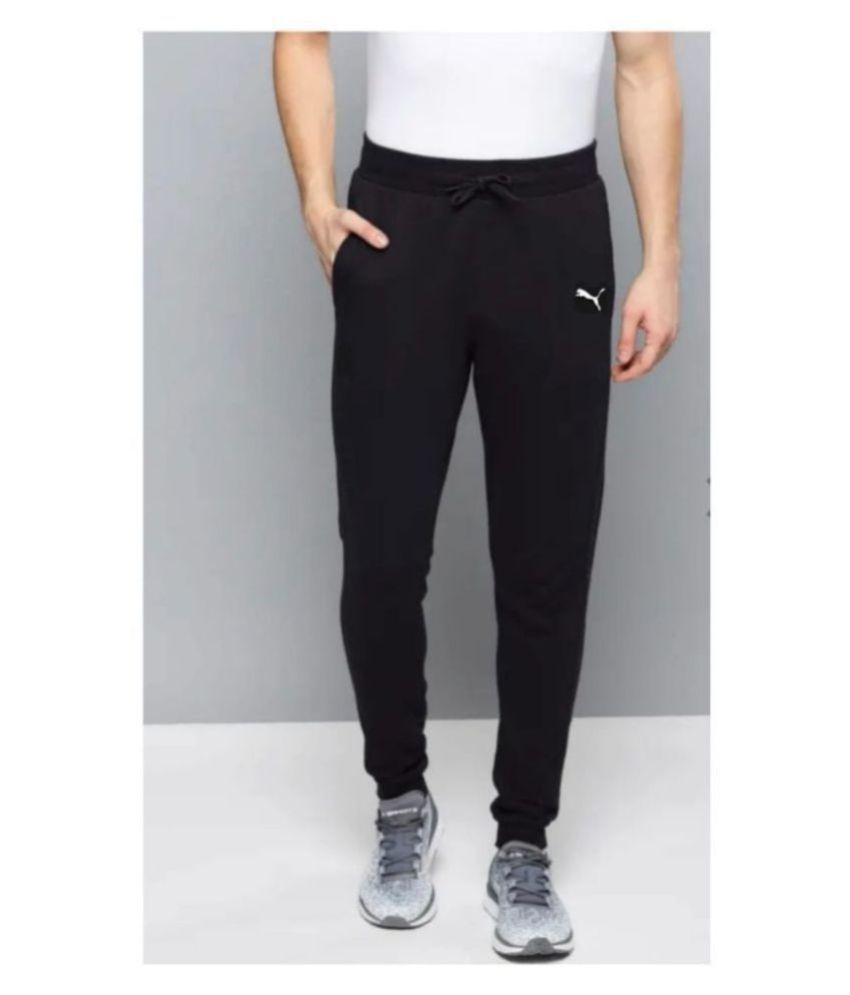 puma pants black