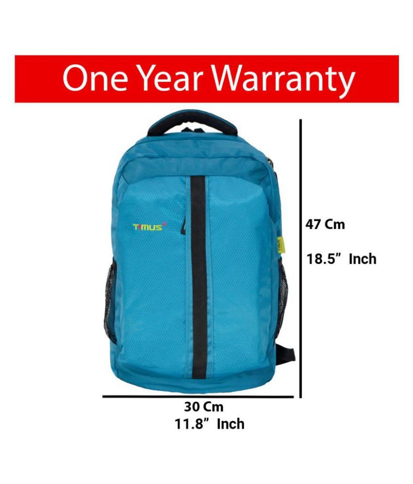 Timus Expert FIROZI 25L Light Weight College Bag School Casual Bags Backpacks for Men & Women - 19 Inch Laptop Backpack