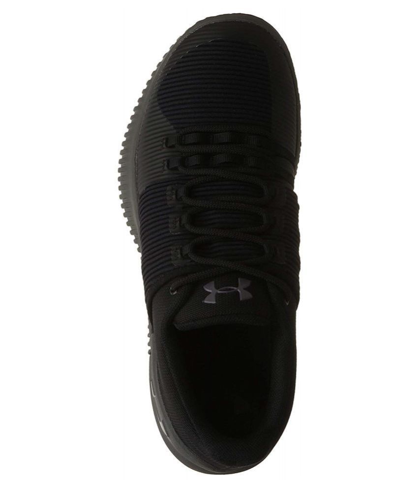 all black men's under armour shoes