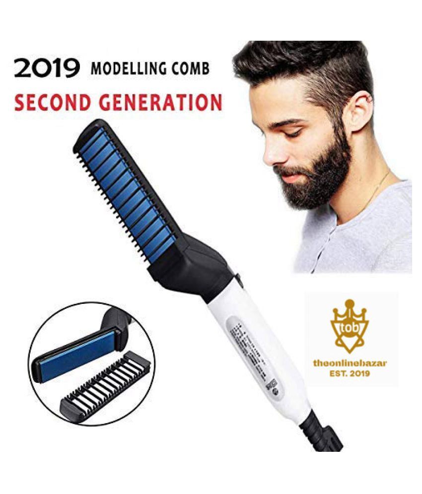 Theonlinebazar Electric Modelling Hair Comb Hair Styler Beard Buy