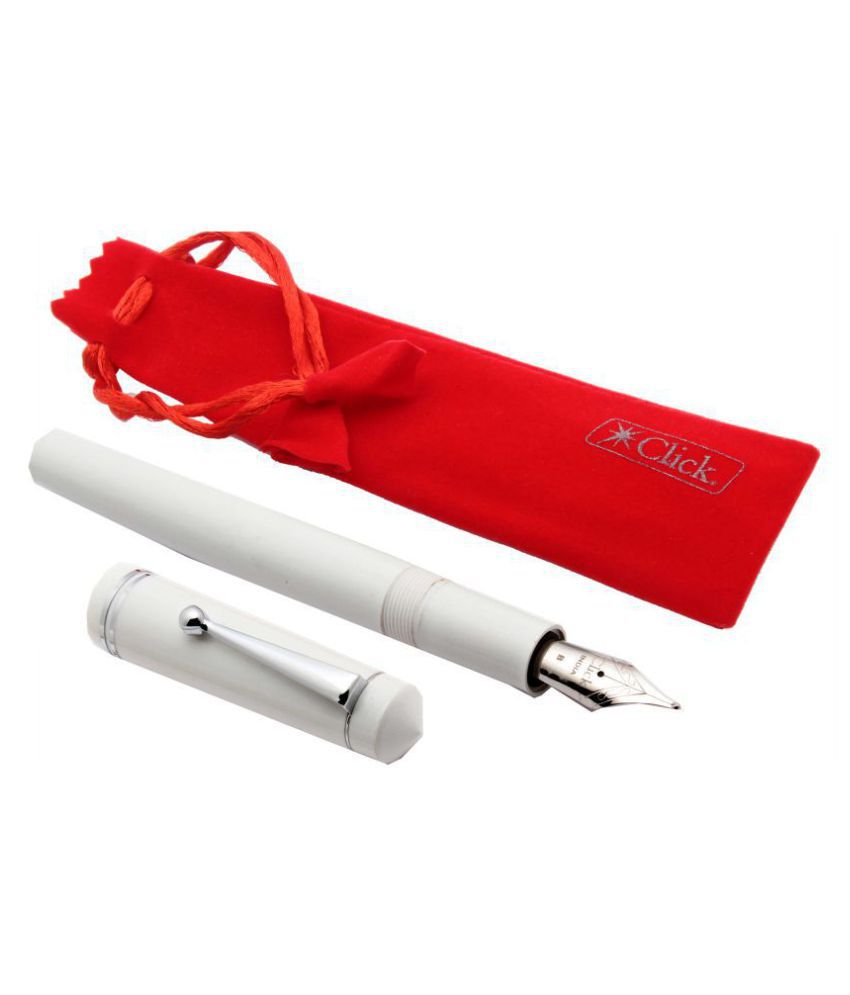     			Srpc - White Bold Line Fountain Pen (Pack of 1)