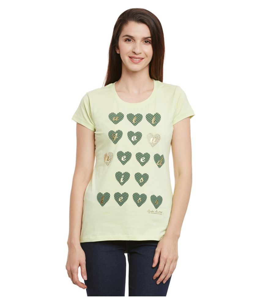     			Duke - Green Cotton Women's Body Top ( Pack of 1 )