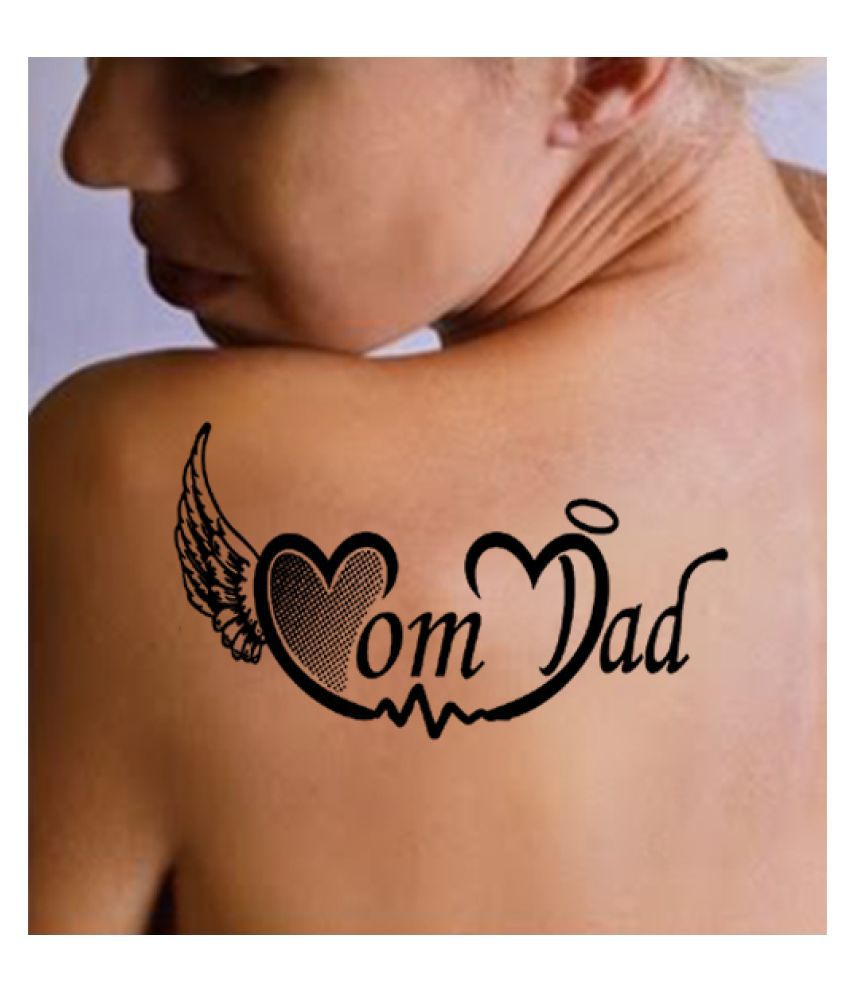 Monster MOM DAD LOVE Men Women Waterproof Hand Temporary Body Tattoo: Buy  Monster MOM DAD LOVE Men Women Waterproof Hand Temporary Body Tattoo at  Best Prices in India - Snapdeal