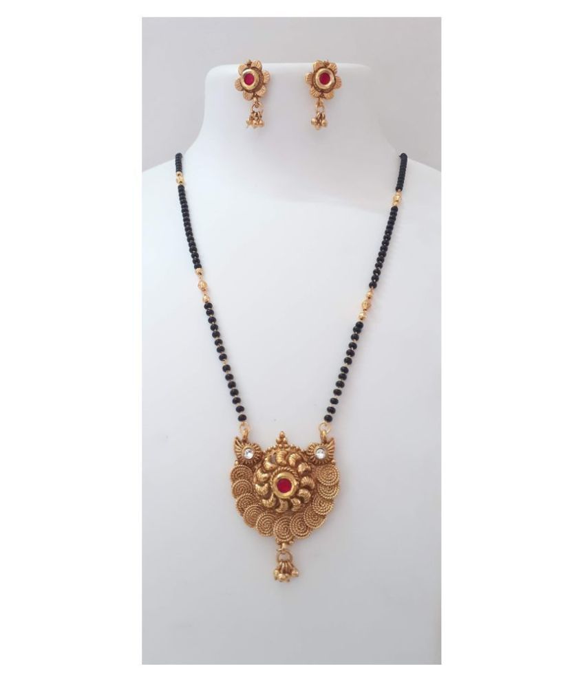 Mangalsutra earring set Clearance
