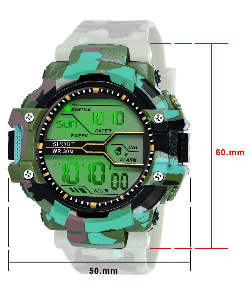 Fadiso Fashion FF01017 Silicon Digital Men's Watch - Buy  