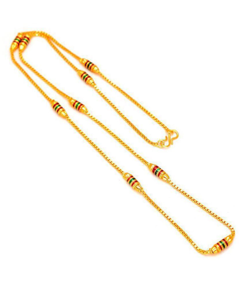     			Shine Art Traditional Designer Matarmala Chain Nacklace for Women & Girls