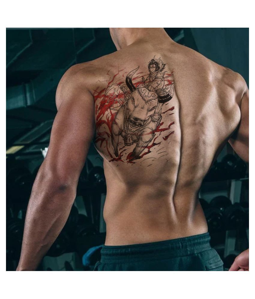 Monster Bhole Nath Men Women Waterproof Hand Temporary Body Tattoo: Buy  Monster Bhole Nath Men Women Waterproof Hand Temporary Body Tattoo at Best  Prices in India - Snapdeal