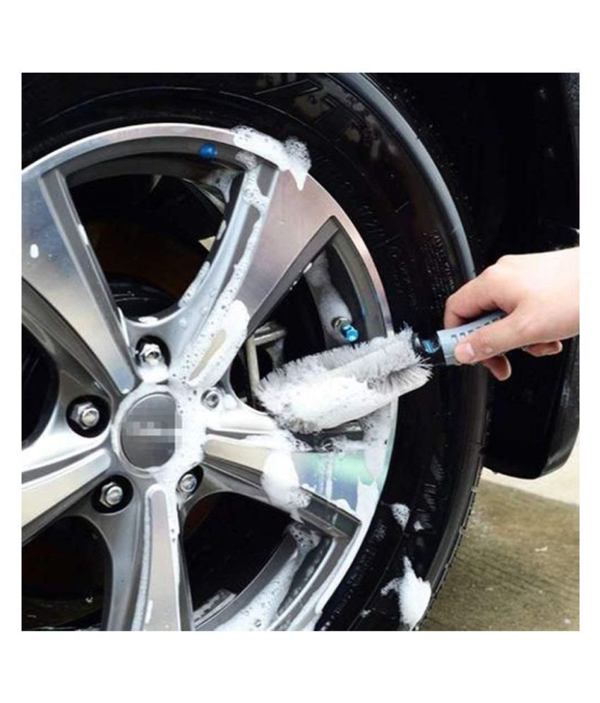 Car Wheel Tire Rim Scrub Brush Washing Accessories: Buy Car Wheel Tire ...