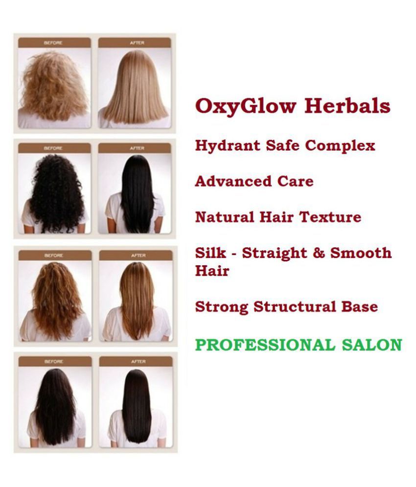 oxyglow hair straightener with neutralizing cream