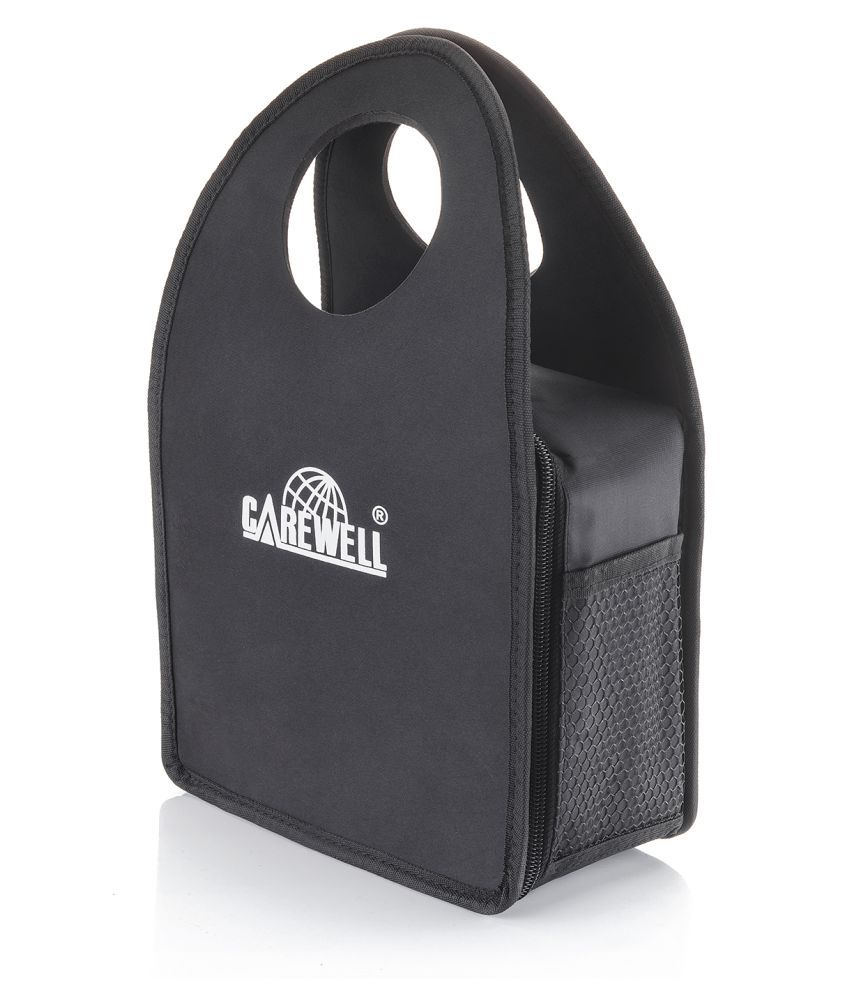 plain black lunch box