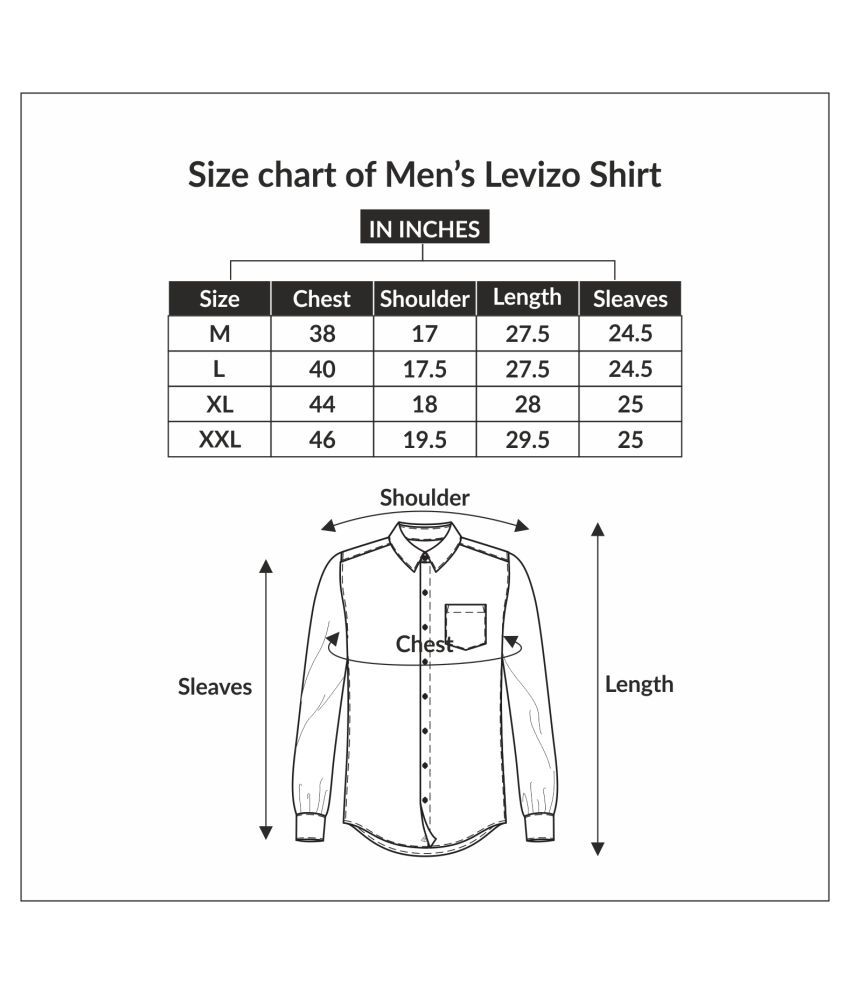 Levizo 100 Percent Cotton Navy Checks Shirt Buy Levizo 100 Percent