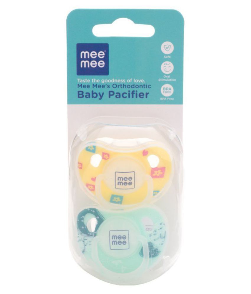     			Mee Mee Silicone Pacifier