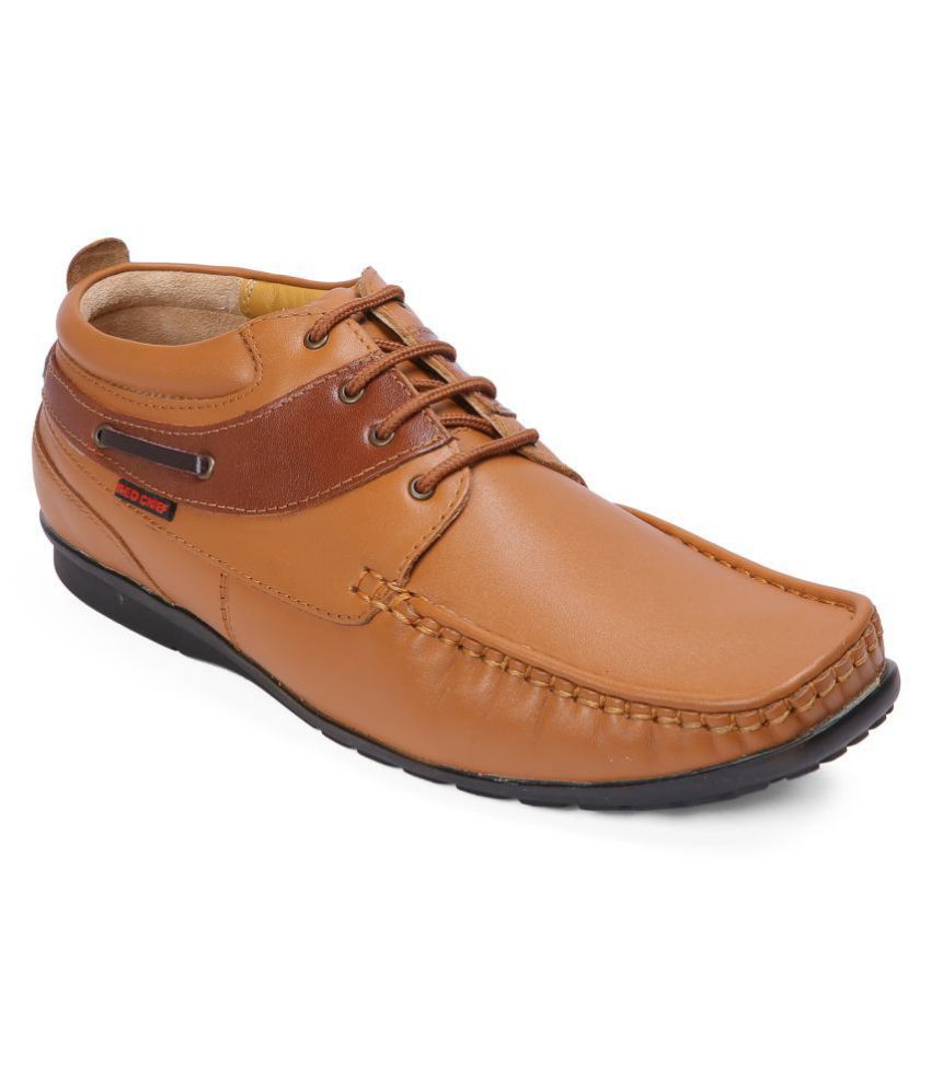 Red Chief Tan Casual Shoes - Buy Red 