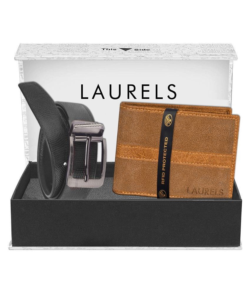     			Laurels Select Belts Wallets Set