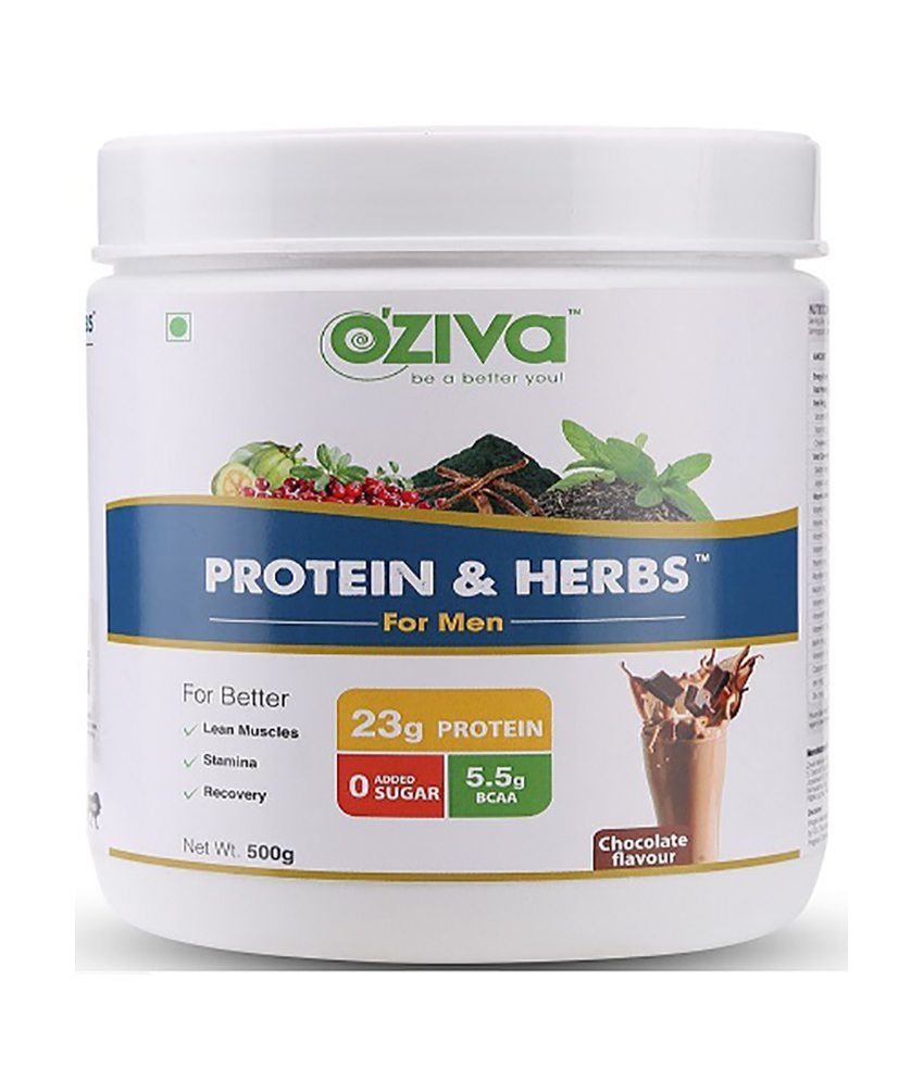 OZiva Protein & Herbs 500 gm Buy OZiva Protein & Herbs 500 gm at Best