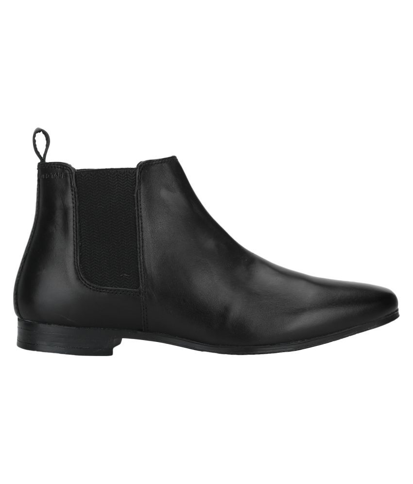 Red Tape Black Chelsea boot - Buy Red Tape Black Chelsea ...