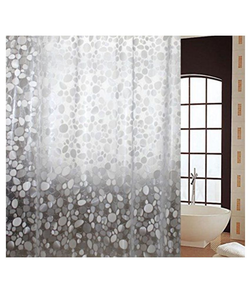 E Retailer Single Long Door Semi Transparent Ring Rod Pvc Ac